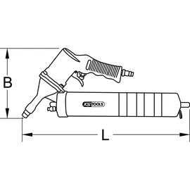 KS Tools Druckluft-Fettpresse 515,3900