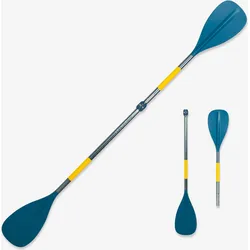 Kajak-Paddel Kinder 2-teilig - 100 pfauenblau No Size