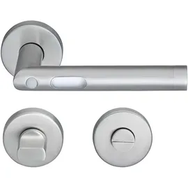 Meintürgriff LED-Türgriff Orbit Türdrücker Edelstahl Matt Türgriff Drückergarnitur, WC