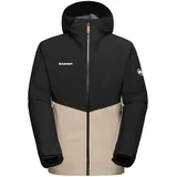 Mammut Alto Light 3 In 1 HS Hoodie Jacke - Savannah / Black - M