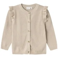 NAME IT Mädchen Nmfabinne Ls Knit Card Noos Strickjacke,