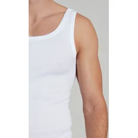Götzburg Tank-Top 4er Pack Nürnberg in weiss | Gr.: 8