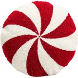 Weihnachts-Zuckerstangen Kissen, Christmas Candy Cane Pillow, Weihnachts-Deko-Kissen, Zuckerstange Plüsch-Kissen, Weihnachtskissen Für Sofa, Schlafzimmer, Wohndekor