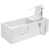 hak Handelsagentur Koch CASCADE Badewanne mit Tür/Seniorenbadewanne 169,5x70cm Ausführung Links