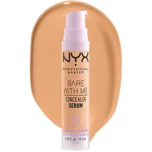 NYX Professional Makeup Bare With Me Concealer Serum feuchtigkeitsspendender Korrektor 2 in 1 Farbton 5.7 Light Tan