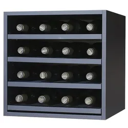 Würfel mit ausziehbaren Ablagen für Flaschen Serie Merlot 610040