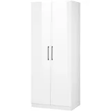 OTTO home Drehtürenschrank Sylt 80 x 200 x 52 cm Weiß