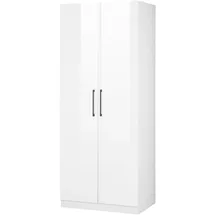 OTTO home Drehtürenschrank Sylt 80 x 200 x 52 cm Weiß