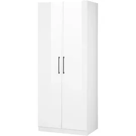 OTTO home Drehtürenschrank Sylt 80 x 200 x 52 cm Weiß