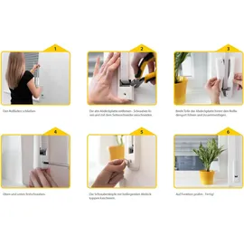 Schellenberg Gurtwickler-Abdeckplatte Duo Maxi, 160 mm, weiß