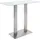 MCA Furniture Bartisch Zarina 120 x 105 x 60 cm Weiß