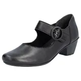 Rieker Damen Halbschuhe für Damen, schwarz 39 EU