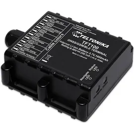 Teltonika · Tracker· TFT100· CAN Interface· E-Forklikt Plus·, Motorrad, Schwarz, Staubresistent, Single SIM, 800,900,1800,1900 MHz, Kunststoff