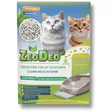 ZeoDeo-Natural Zeolith Katzenstreu Pellets für zweilagige Katzenstreu Systeme (1,81 kg)