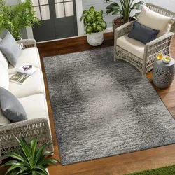 Livabliss Teppich »BONG«, rechteckig, 5 mm Höhe Livabliss Schwarz B: 120 cm   1 St.