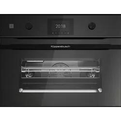 Küppersbusch GraphiteLine DesignLinie. Kompakt Mikrowellen-Backofen mit ökotherm®, TFT Display und 10 Funktionen CBM6350.0GPH6