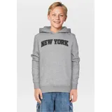 URBAN CLASSICS Hoody 2 Pack - langarm Los Angeles - New York - Schwarz 146/152