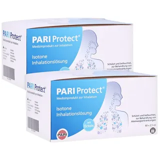 Doppelpack PARI Protect Inhalationslösun 2X60X2,5 ml