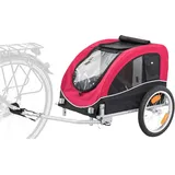 TRIXIE Hundeanhänger Für Das Fahrrad 43 × 45 × 73 Cm Bis Zu 22 Kg – Faltbarer Hu