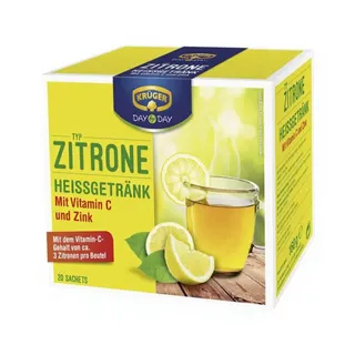 Krüger Zitrone Heißgetränk 20 x 8 g