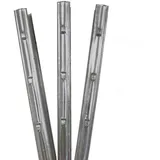 Trutzholm Z-profil Zaunpfosten 200cm feuerverzinkt 10x Zaunpfähle mit Haken