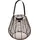 Atmosphera Laterne Metall H 26 cm Solar braun