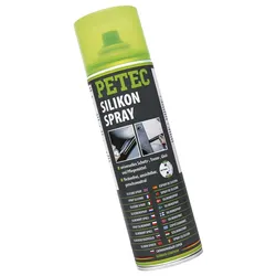 PETEC 70850 Silikonspray 500ml  Konservierung Imprägnierspray Schutz Gummiteile