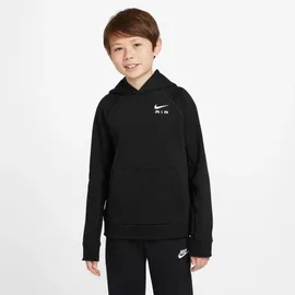 Nike Kinder Kapuzenpullover Air Big Kids Hoodie DQ9108-010 128-137 - Black - 128-137