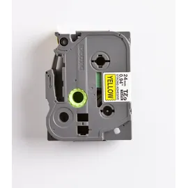 Brother TZe-S651 24mm schwarz auf gelb