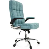 MyBuero Bürostuhl RELAX WD 100 Stoff blau/mint