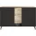 Mäusbacher Faro Sideboard 159 x 103 x 42 cm Anthrazit matt lack / Asteiche