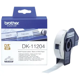 Brother DK-11204 Weiß