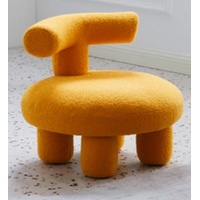 JVmoebel Kindersessel Design Ponystuhl für Wohnzimmer Moderner Kinderponystuhl Kinder gelb