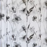 Adina Notizbuch A5 Aquarell Blumen schwarz/weiß dotted