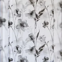 Adina Notizbuch A5 Aquarell Blumen schwarz/weiß dotted