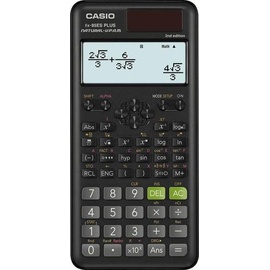 Casio Taschenrechner FX 85 ES Plus 2E, schwarz, Schule, zehnstellig (FX-85ESPLUS-2-SETD)