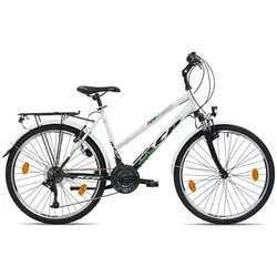 KCP Terrion Wild Catt ATB 26 Zoll Trekkingrad Herren Damen 170 - 185 cm Trekking Fahrrad 18 Gänge Tourenrad