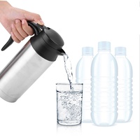 750 ml Auto-Wasserkocher, DC 24-V-Reise-Wasserkocher, Edelstahlbecher Auto-Kaffeetassenwärmer, Heißwasserkessel Schnelles Kochen für Tee Kaffee