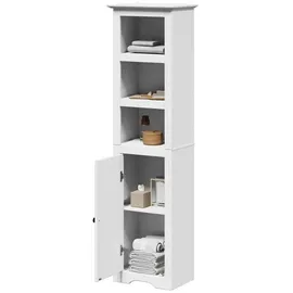 vidaXL Bodo Badschrank 44 x 160 x 30 cm Weiß