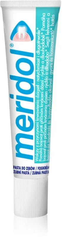 Meridol Gum Protection Zahnpasta unterstützt die Regeneration von gereiztem Zahnfleisch 20 ml