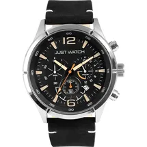 Just Watch Evander Chronograph Leder 5 Bar 42 mm JW20172