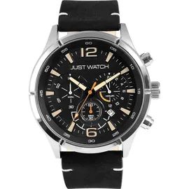 Just Watch Evander Chronograph Leder 5 Bar 42 mm JW20172