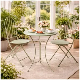 Hti-Living Gartentisch Ivy 55 x 55 x 68 cm Grün
