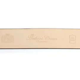 Anthoni Crown Damengürtel Leder blau 95