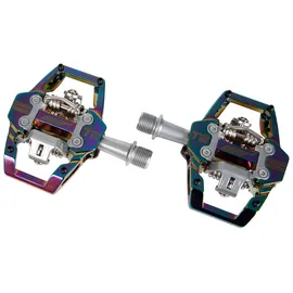 HT Components T2 Pedale - Oil Slick - One Size