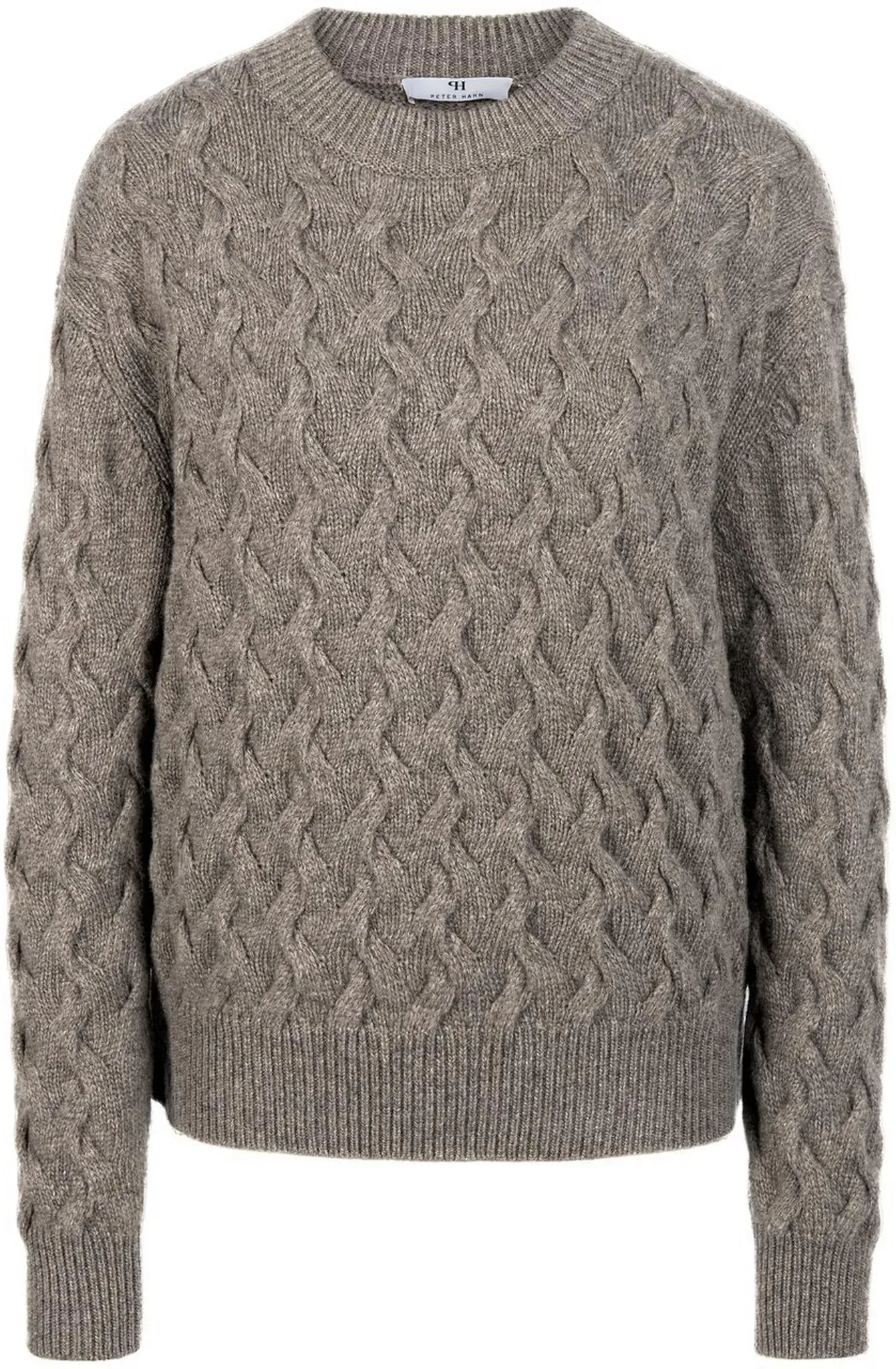 Le pull 100% laine vierge  Peter Hahn beige