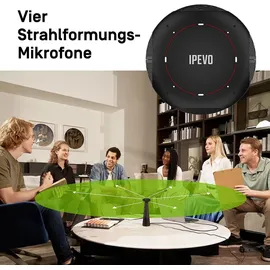 Ipevo Totem 360 Grad 4K Video-Konferenzkamera
