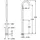 kwc aquarotter gmbh KWC Standdusche, F3, Edelstahl, freist., 207x2420x630 mm, hydr., o. Mischung,