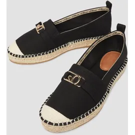 s.Oliver Halbschuhe aus Textil Schwarz 40