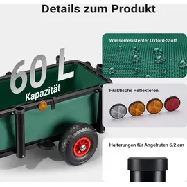 Wiltec Bollerwagen schwarz